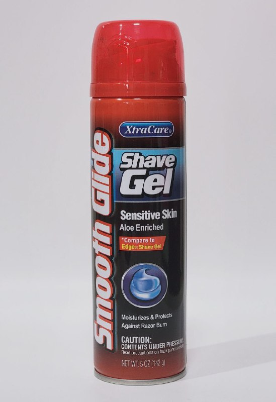 ESPUMA DE AFEITAR EN GEL PARA PIEL SENSIBLE, CON ALOE PARA HIDRATAR Y PROTEGER CONTRA LA IRRITACION POR LA AFEITADORA XTRACARE 142G