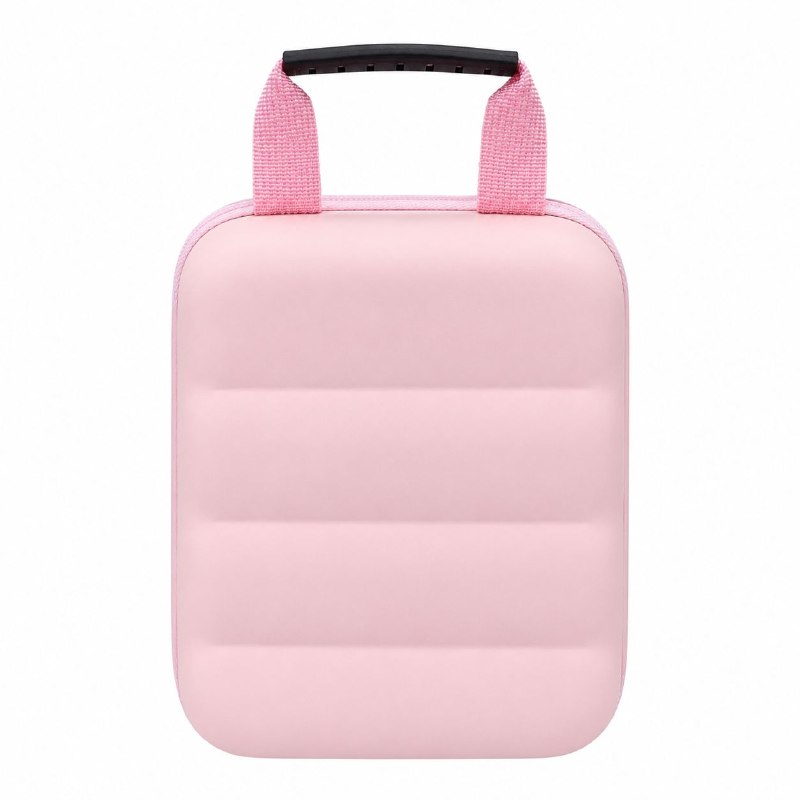 ORGANIZADOR ESTUCHE DE MAQUILLAJE PORTATIL CON ESPEJO LED 22X14CM