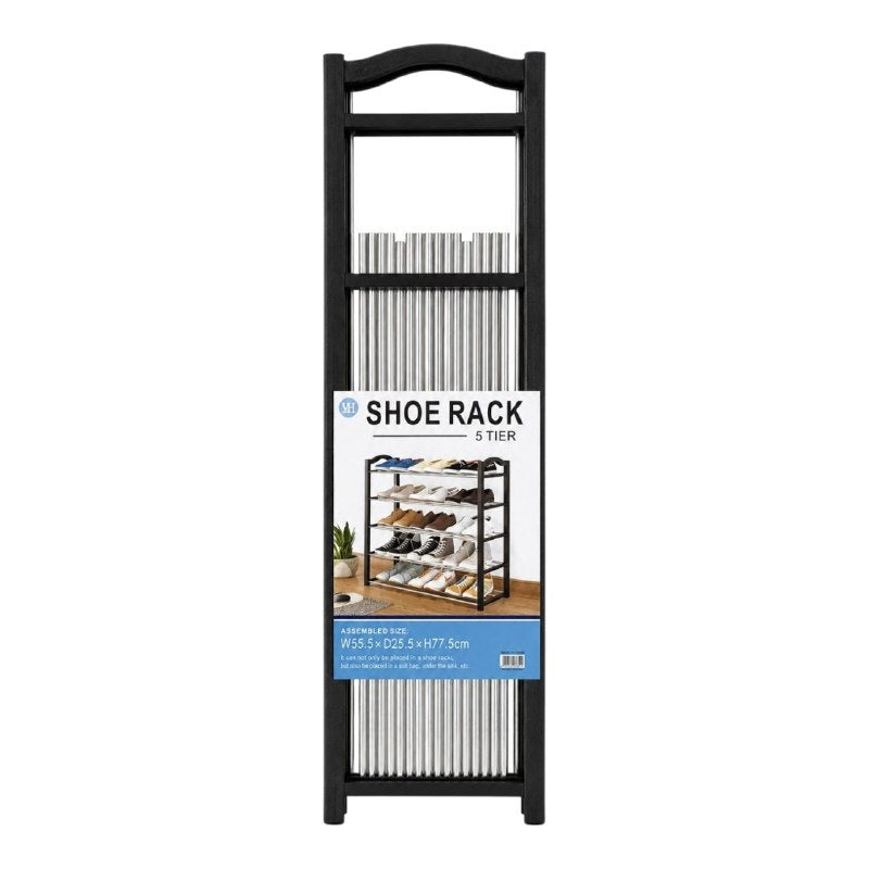 ORGANIZADOR ZAPATERA DE 5 NIVELES 55.5X25.5X77.5CM