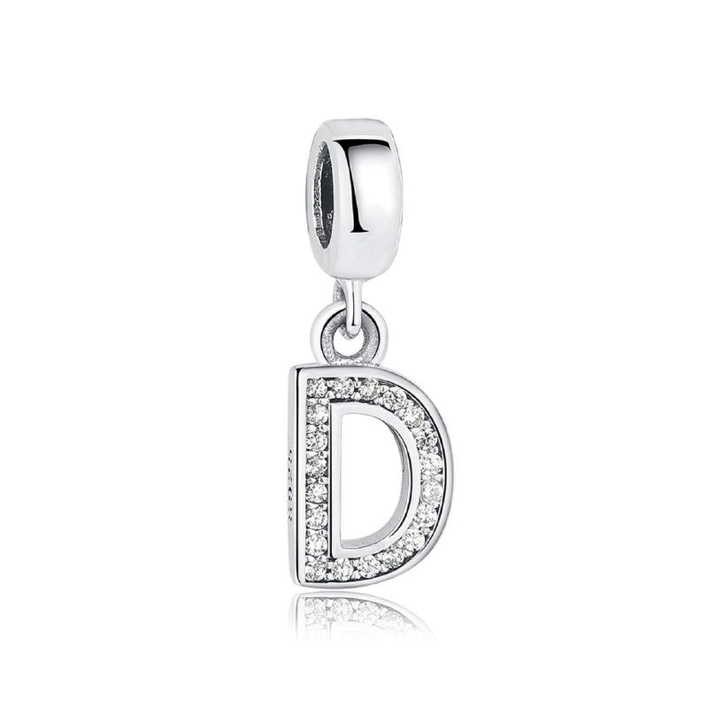 PCHARM791 LETRA D PANDORA PLATA 9.25