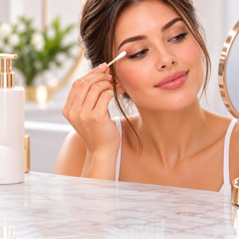 PAQUETE DE HISOPOS DE ALGODON SUAVE Y DELICADO PARA CUIDADO PERSONAL Y MAQUILLAJE WISH 600UND
