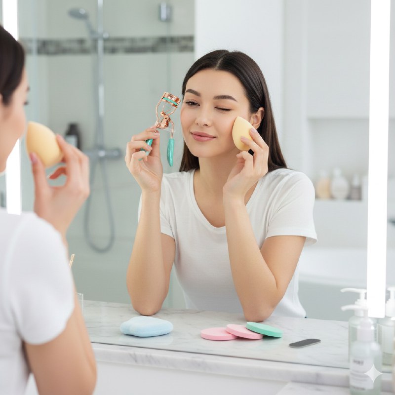 SET DE MAQUILLAJE DE 7 PIEZAS SWEET BEAUTY TOOLS