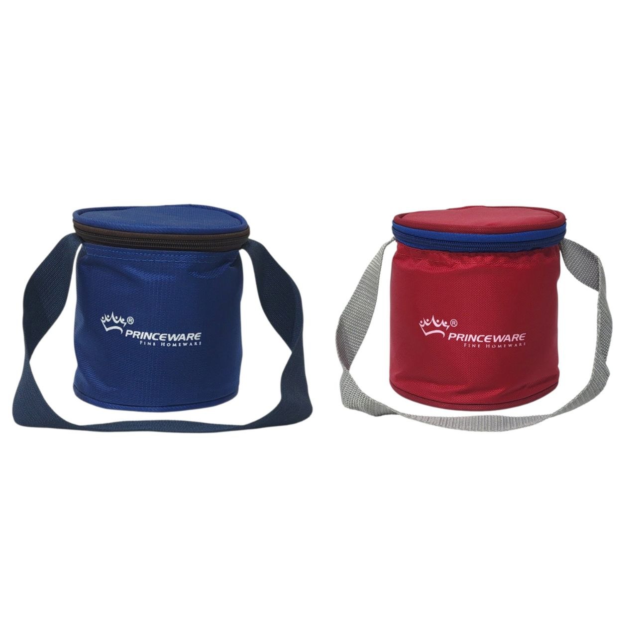 LONCHERA REDONDA CON ASA DISEÑO CILÍNDRICO PRINCEWARE FINE HOMEWARE