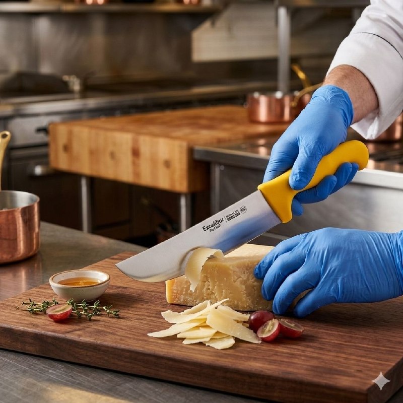 CUCHILLO DE COCINA MULTIUSOS PROFESIONAL DE ALTA PRECISION EXCALIBUR 20.32CM