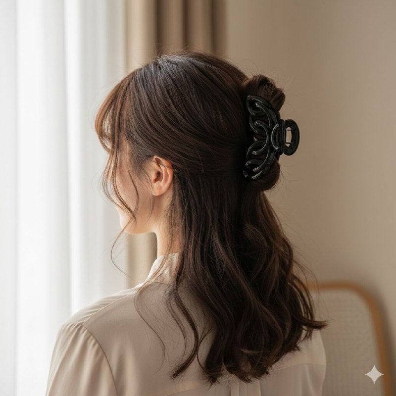 GANCHO PARA EL CABELLO DE AGARRE FIRME PINZA PULPO WAO 9CM