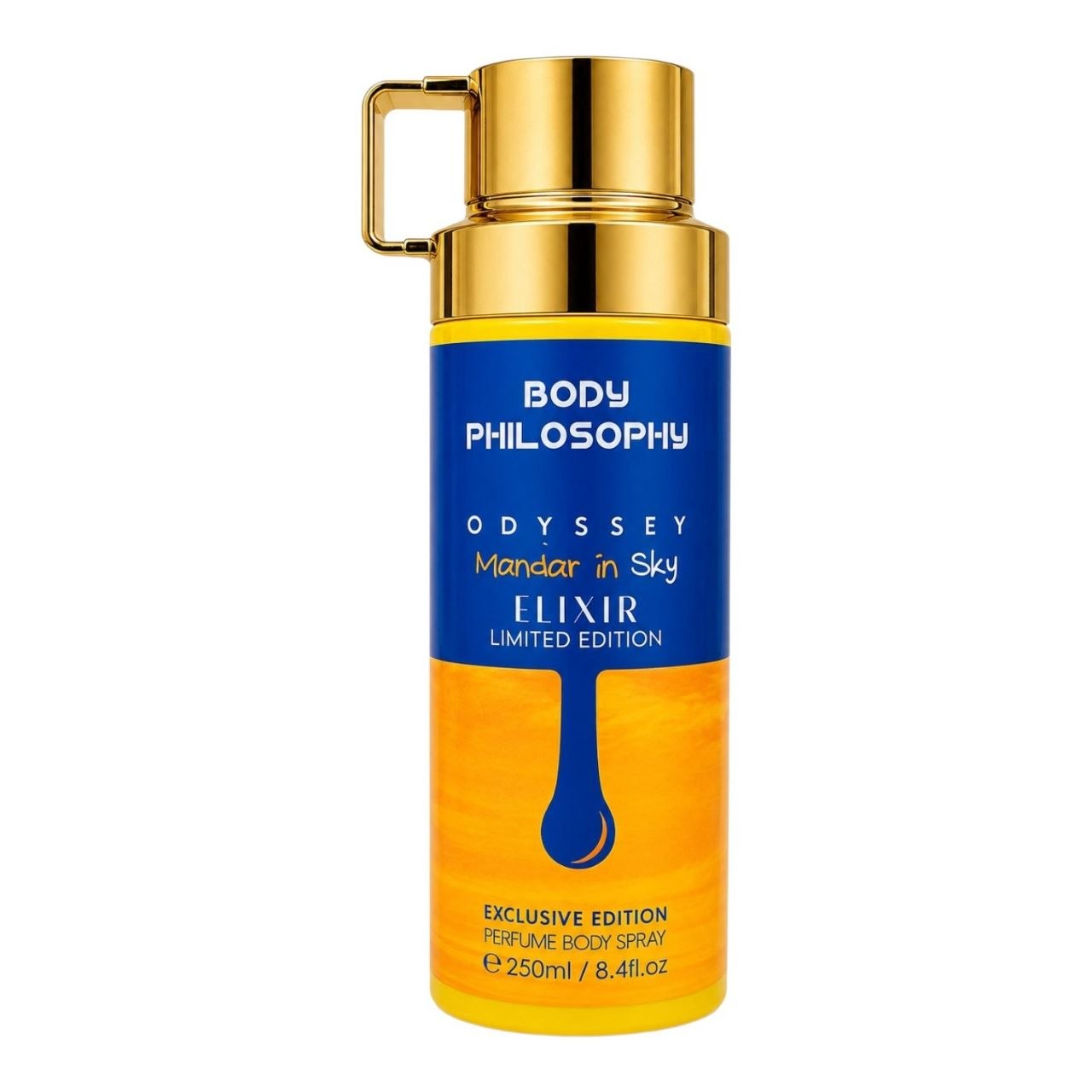 SPLASH BODY PHILOSOPHY ODYSSEY MANDARIN SKY ELIXIR 250ML (H) (AROMA SIMILAR A ARMAF ODYSSEY MANDARIN SKY ELIXIR)