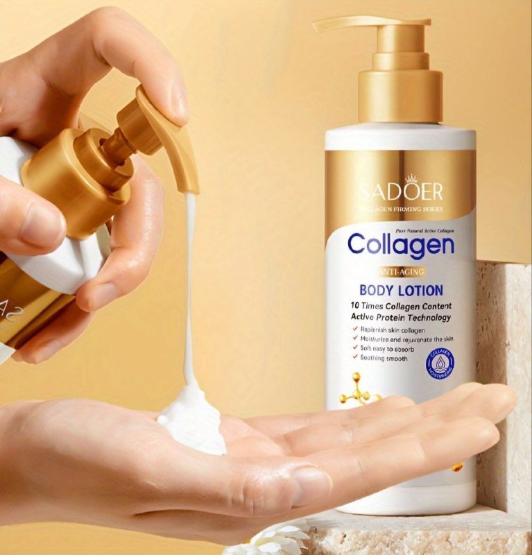 CREMA CORPORAL REAFIRMANTE Y ULTRA-HIDRATANTE CON COLAGENO ACTIVO SADOER 300G