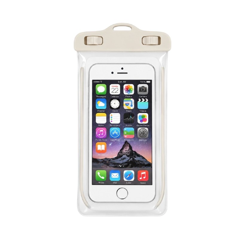 PROTECTOR FUNDA IMPERMEABLE A PRUEBA DE AGUA DE PVC PARA CELULAR