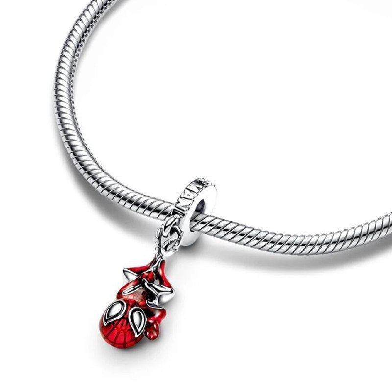 PCHARM2990$1 FORMA SPIDERMAN PANDORA PLATA 9.25