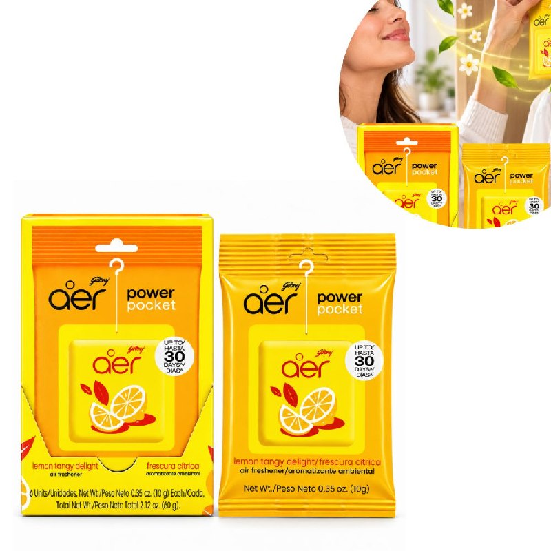 AROMATIZANTE AMBIENTAL CONTINUO CON AROMA CITRICA DE LIMON AER 10G