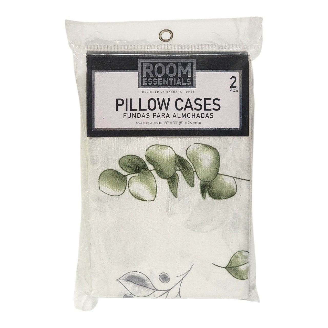 FUNDAS PARA ALMOHADAS ROOM ESSENTIALS 51X76CM X 2PCS