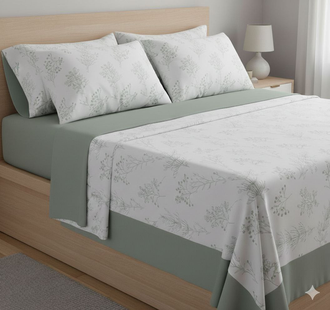 JUEGO DE SABANAS QUEEN SCARLETT CLASSICS 6PCS