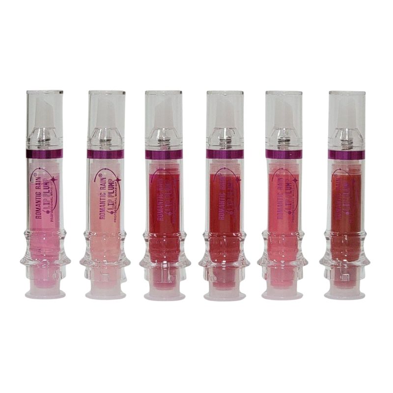 VOLUMINIZADOR DE LABIOS IMPERMEABLE ROMANTIC RAIN 6 TONOS DISPONIBLES