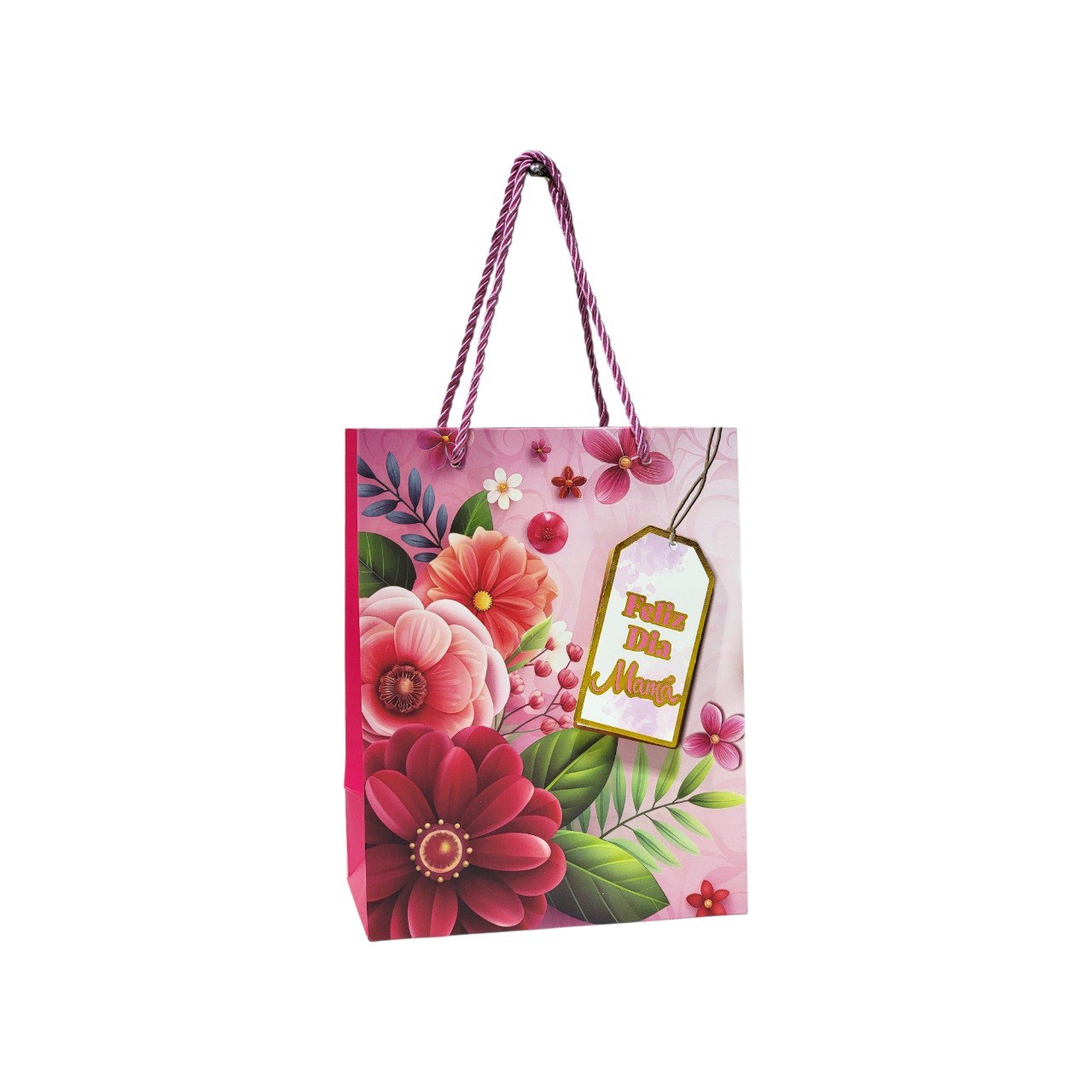 BOLSA DE REGALO PARA MADRE PEQUEÑA 23X18X10CM
