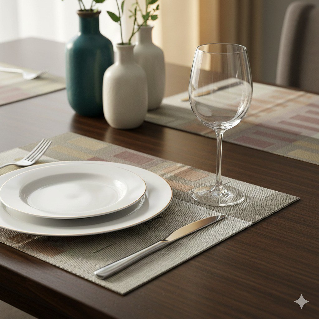 MANTEL RECTANGULAR PARA MESA 20 ESTILOS HOME LIVING 30X42CM
