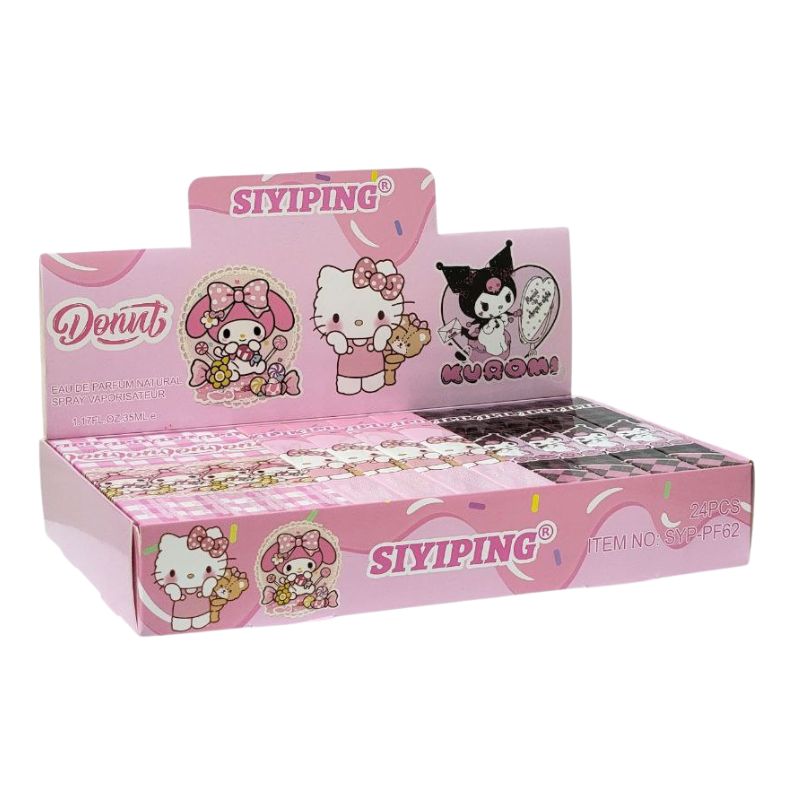 PERFUME EN TUBO PARA NIÑA DE HELLO KITTY Y AMIGOS SIYIPING EDP 35ML