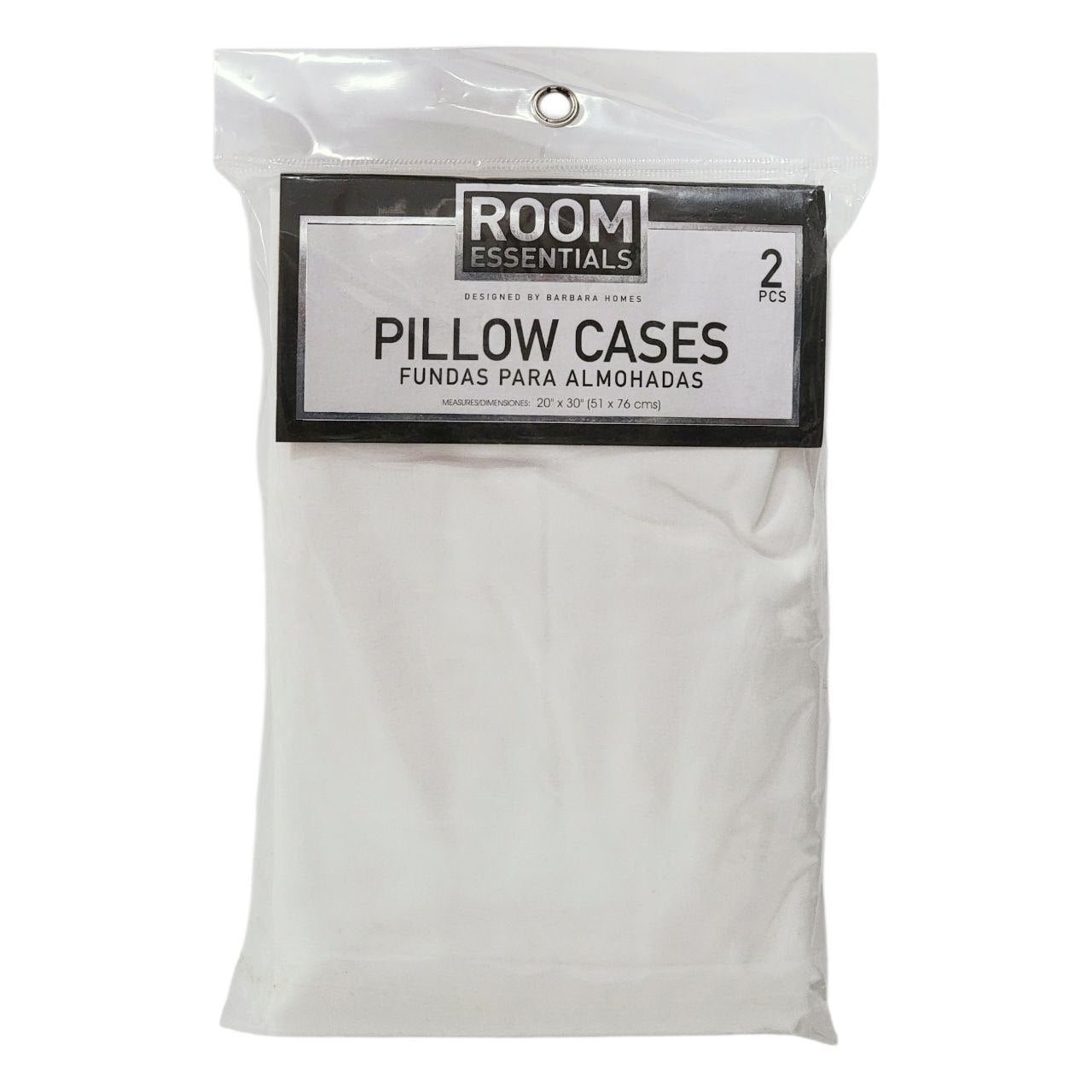 FUNDAS DE ALMOHADA 2PCS ROOM ESSENTIALS