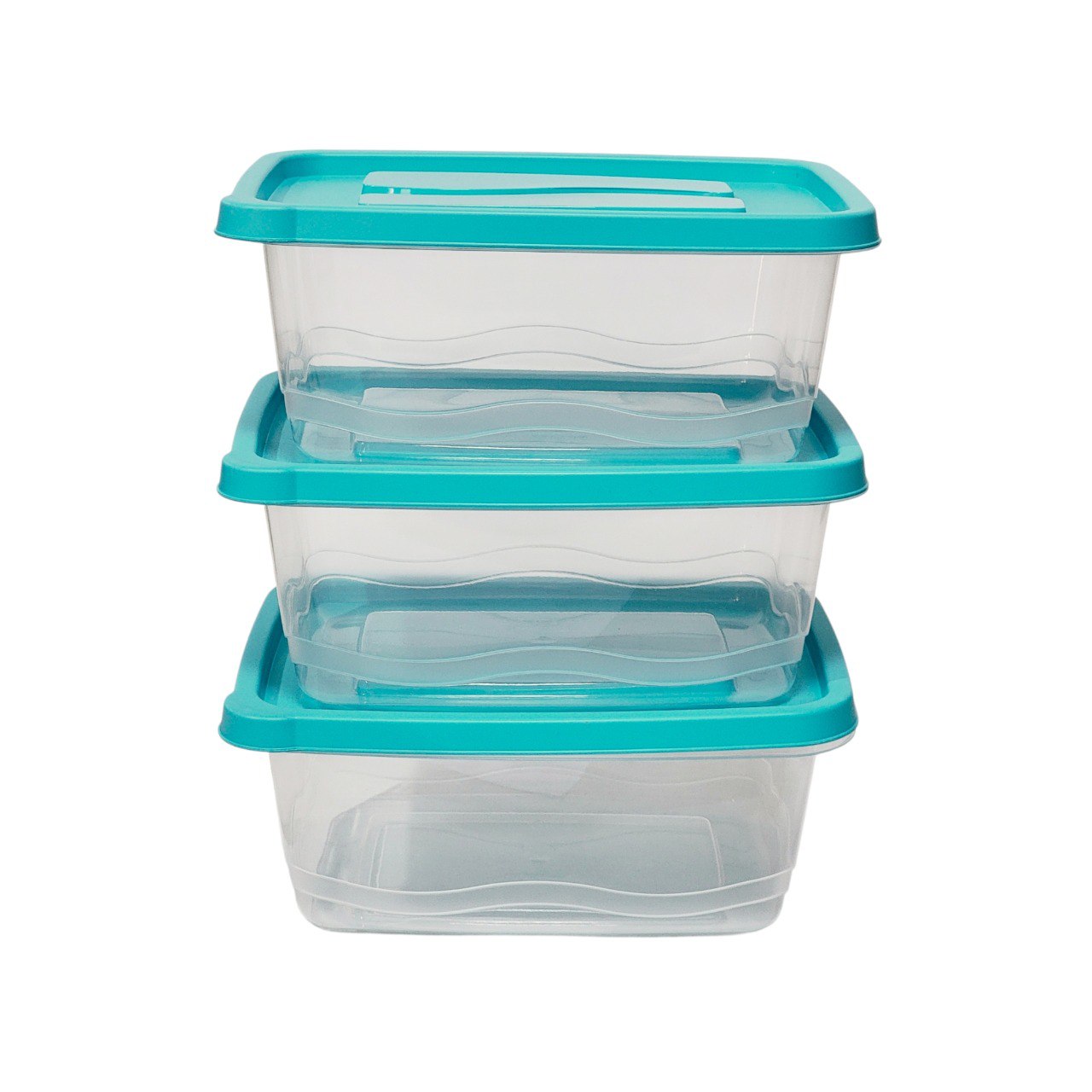 SET DE RECIPIENTES PANAS DE ALIMENTOS BIG HOME 10X17X23CM X 3PCS