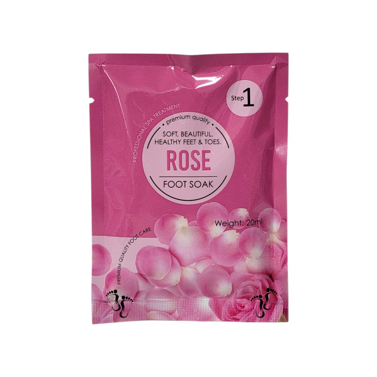 SET DE CUIDADO PARA PIES 4 EN 1 CON ESENCIA DE ROSA