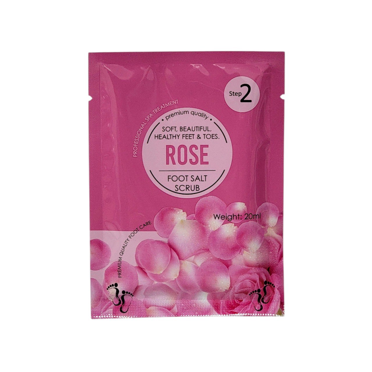 SET DE CUIDADO PARA PIES 4 EN 1 CON ESENCIA DE ROSA