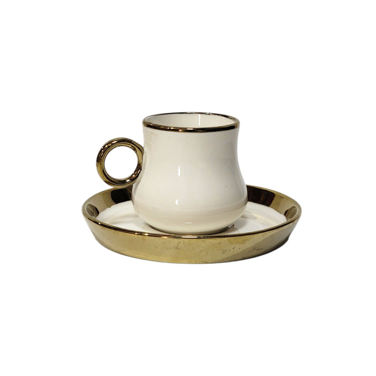 JUEGO DE TAZAS Y PLATOS PARA CAFE O TE DE CERAMICA 12PCS