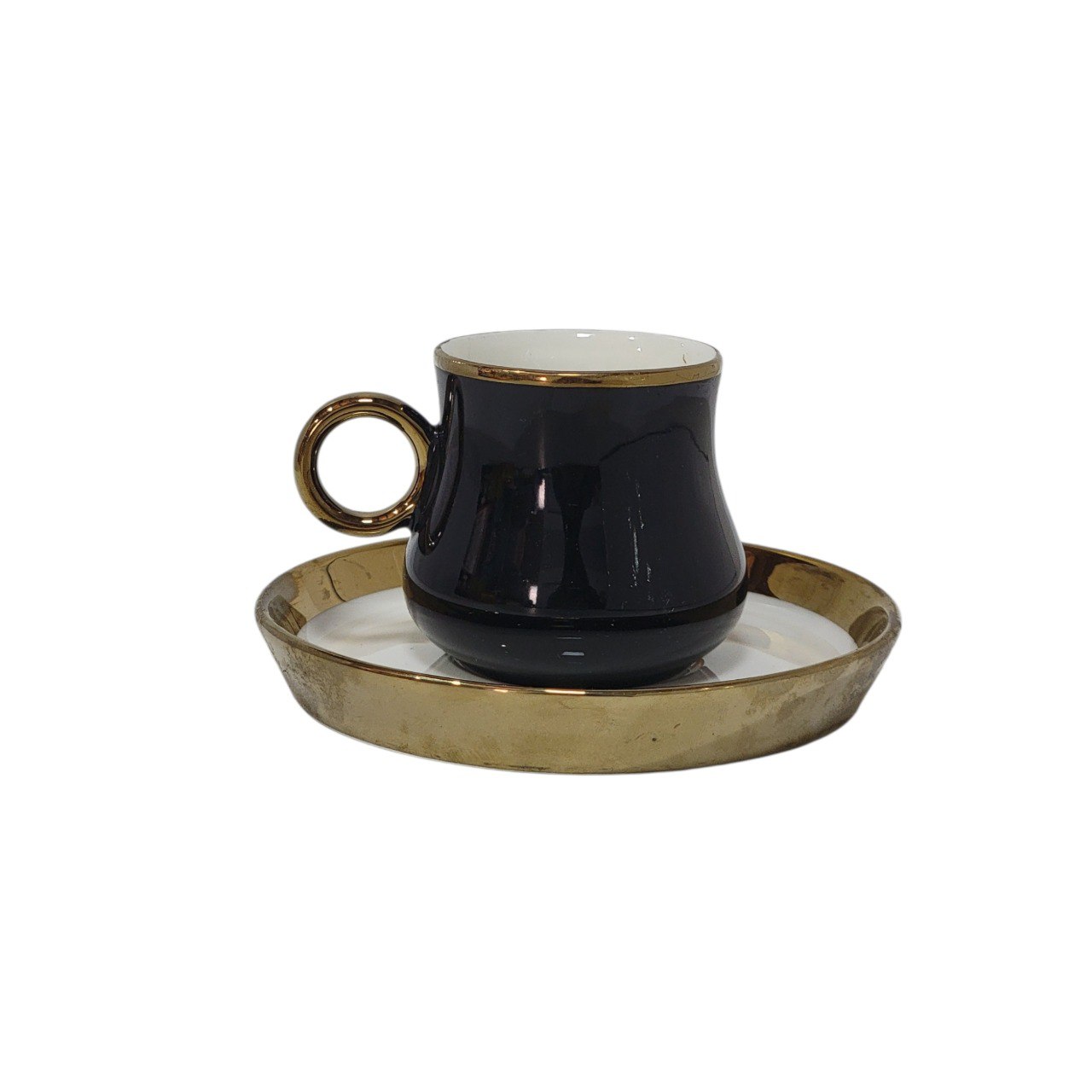 JUEGO DE TAZAS Y PLATOS PARA CAFE O TE DE CERAMICA 12PCS