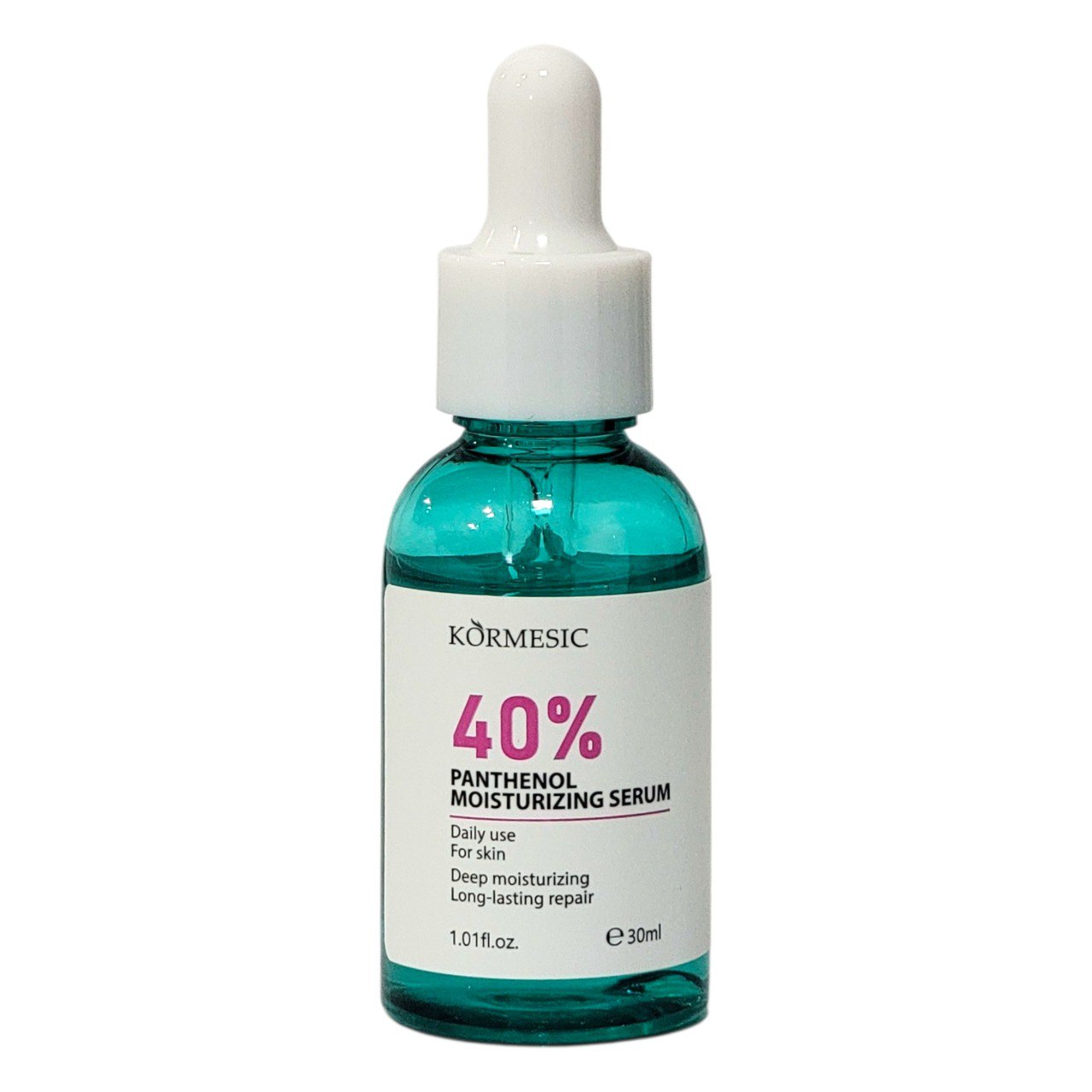 SUERO FACIAL HIDRATANTE DE PANTENOL AL 40% KORMESIC 30ML