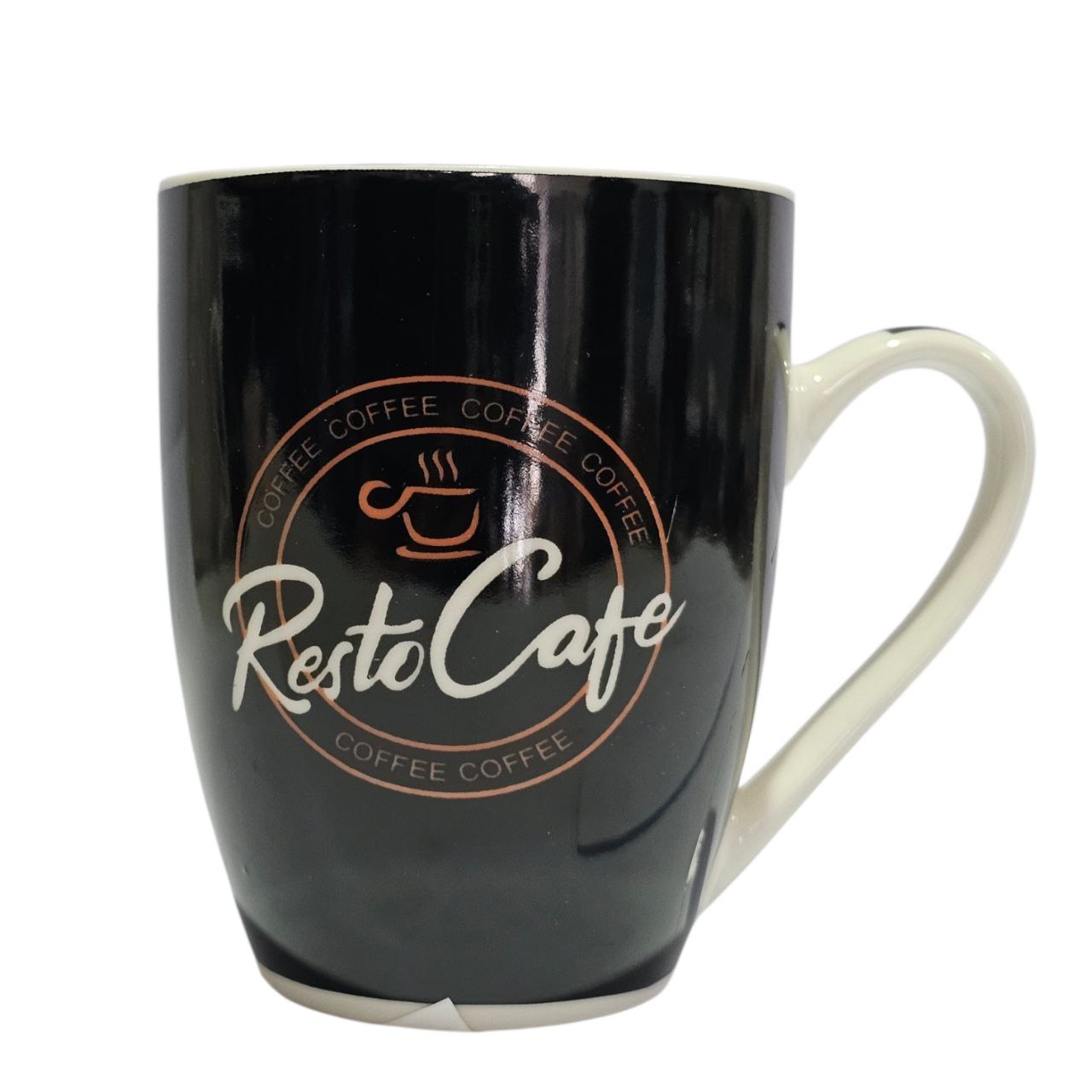 TAZAS DISEÑO BLACK PREMIUM 9CM