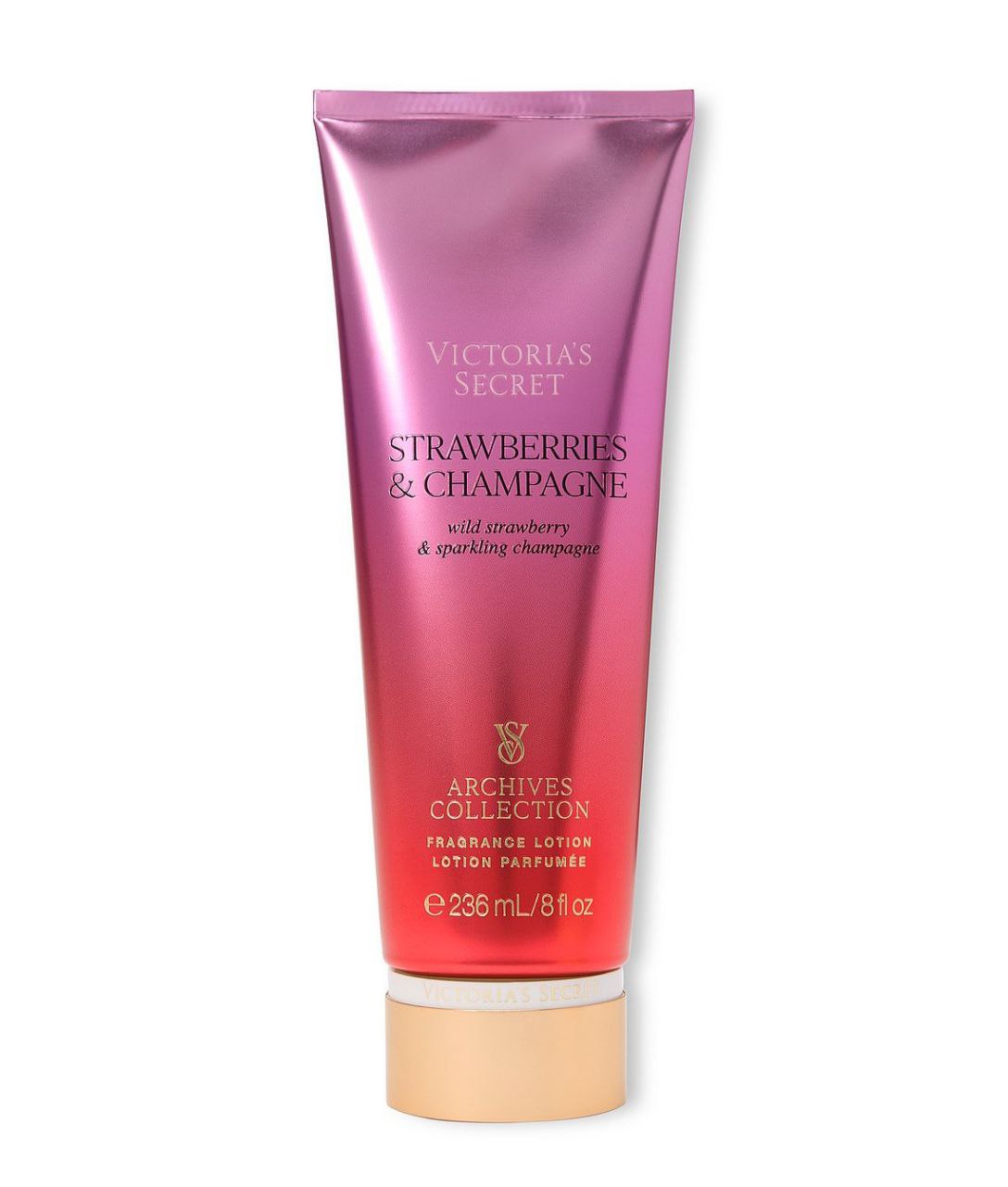 VICTORIAS SECRET CREMA STRAWBERRIES Y CHAMPAGNE 236ML (M)