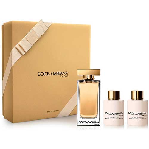 SET DOLCE GABBANA ONE 3/P DAMA PRESENTACION 3