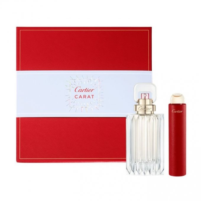 CARTIER CARAT JUEGO REGALO PARA MUJER 100ML + 15ML EDP