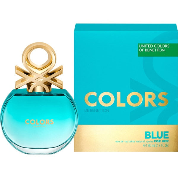BENETTON  COLORS BLUE FOR HER 80ML