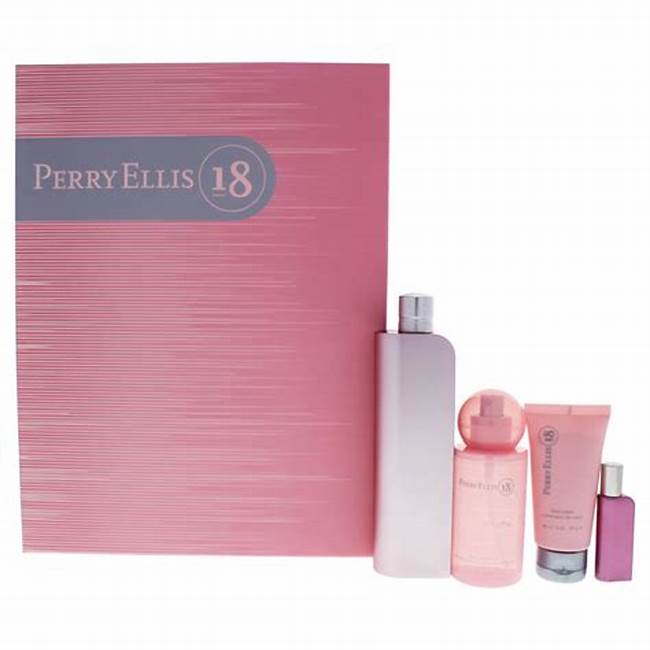 SET PERRY ELLIS 18 4/P DAMA PRESENTACION 2