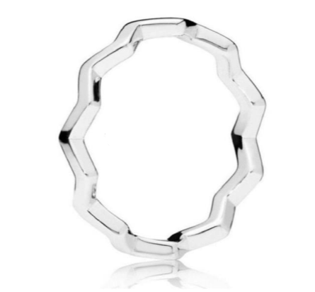 PANI1537 ANILLO CON PICOS, PLATA 925