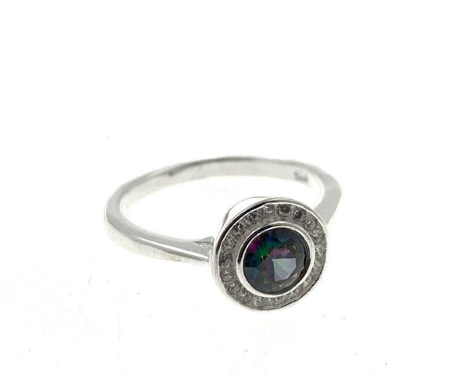PANI1476 ANILLO PIEDRA TORNASOL, PLATA 925