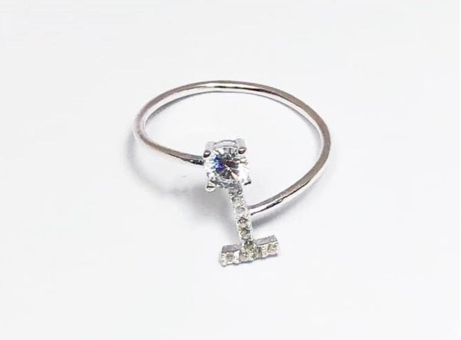 PANI365 ANILLO LETRA T, PLATA 925