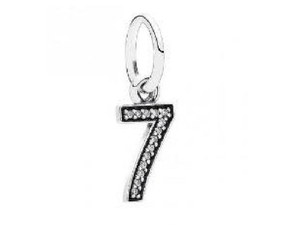 PCHARM2304 COLGANTE NUMERO SIETE