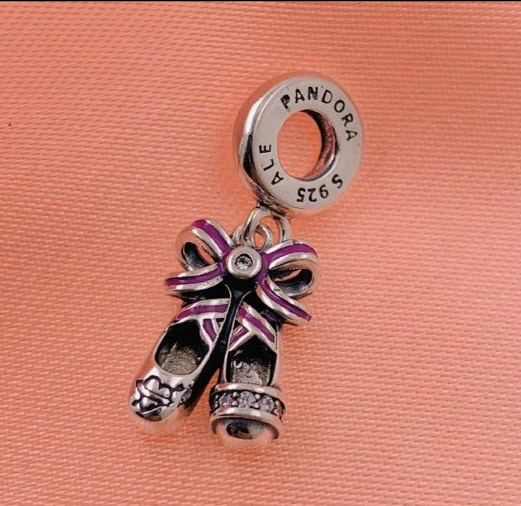 PCHARM2404 COLGANTE DE ZAPATILLA DE BALLET