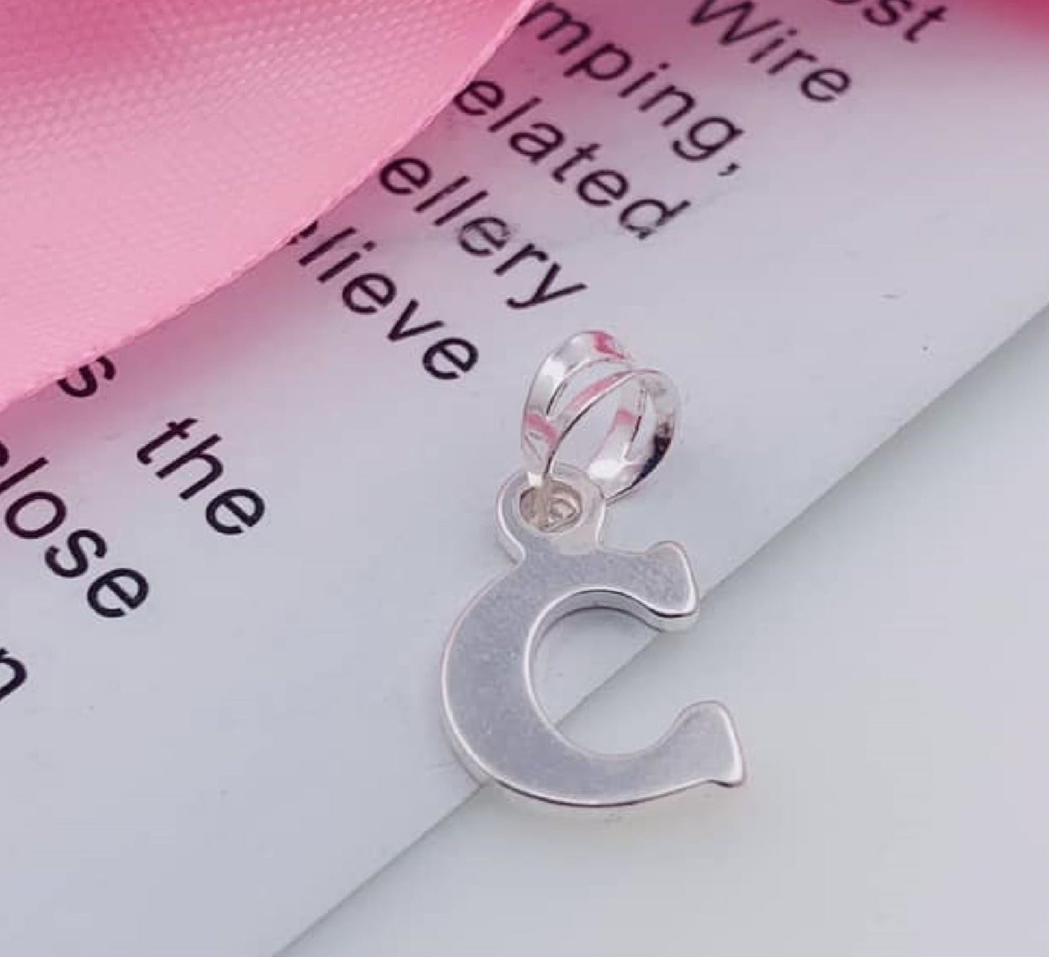 PDIJE1075 LETRA C PLATA 925