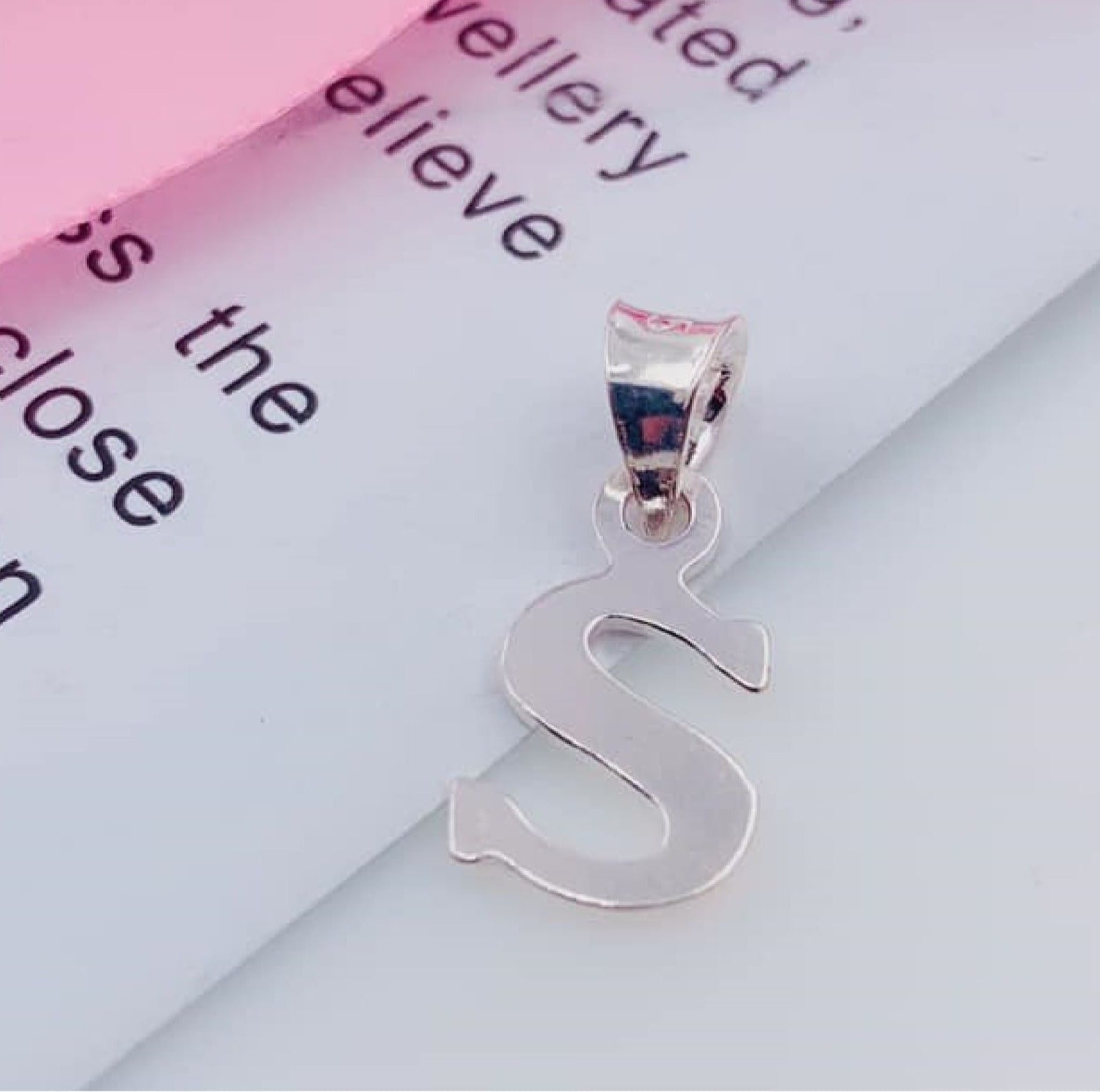 PDIJE1083 LETRA S PLATA 925
