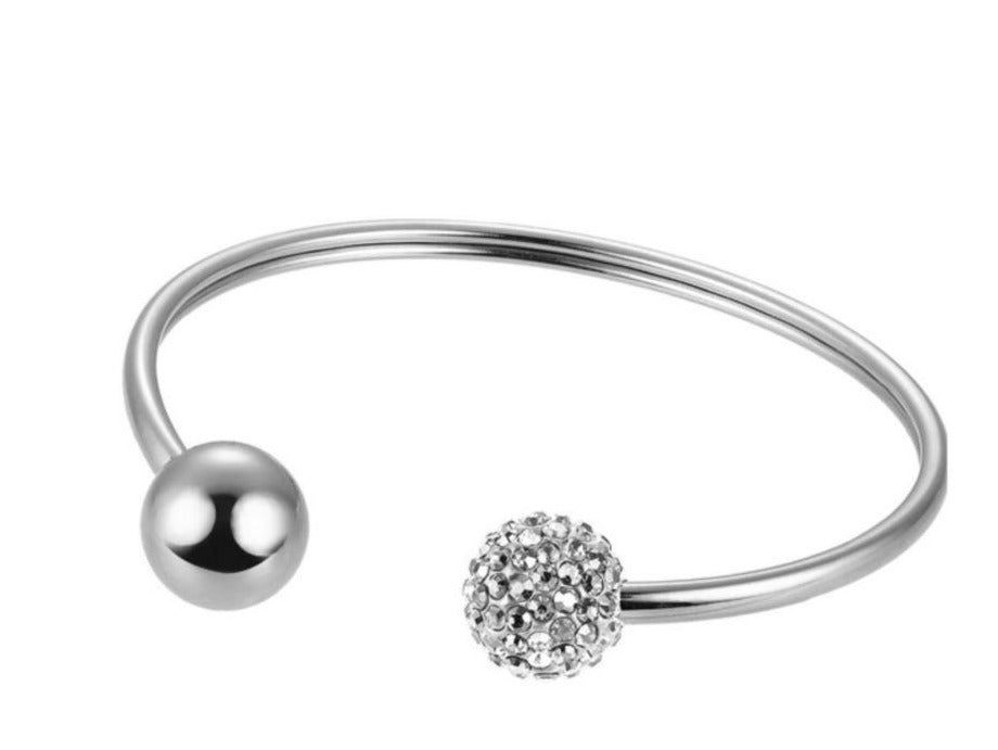 PANI1467 ANILLO CON PELOTAS, PLATA 925