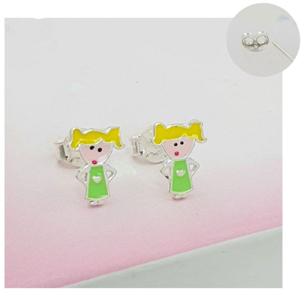 PARIN173#1 ARITO DE NIÑA, PLATA 925