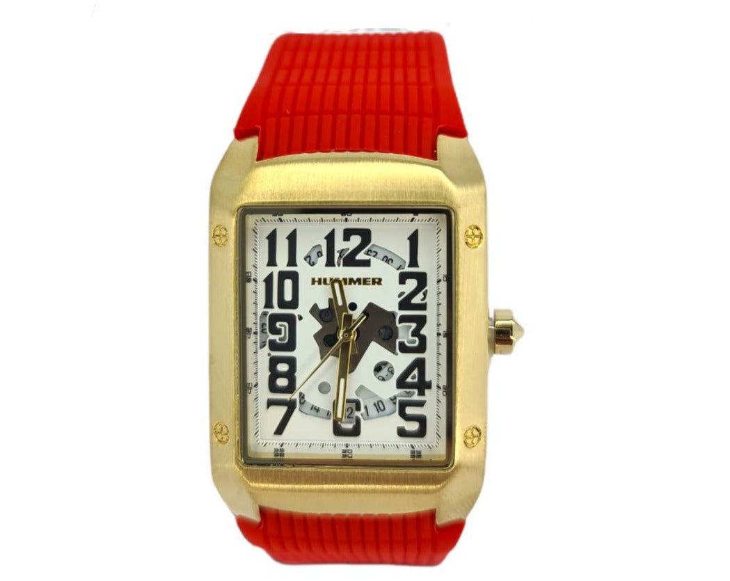 RELOJ GOMA HUMMER HOMBRE