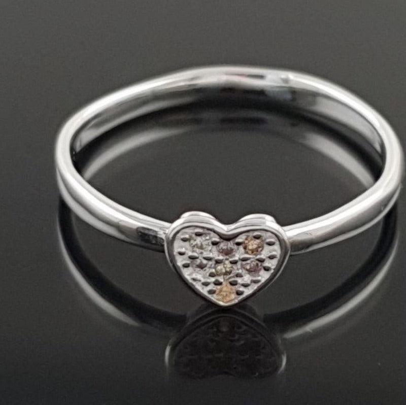 PANI1793A ANILLO CORAZON CON CIRCONES PLATA 925